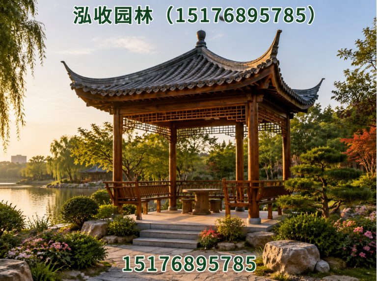 张家口京津冀防腐木工程展示图